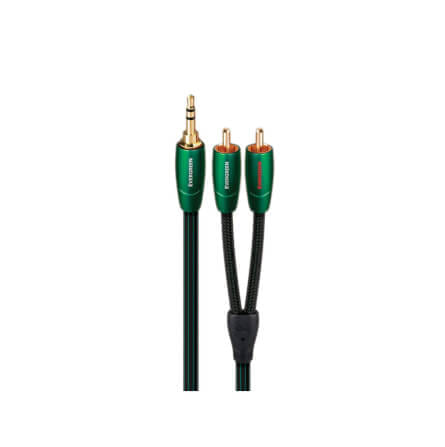 สายสัญญาณอนาล็อก AUDIOQUEST : EVERGREEN (MINI TO RCA) (2.0M)_0